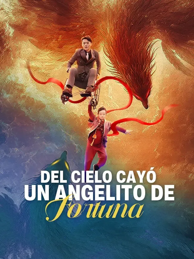 Del cielo cayó un angelito de fortuna