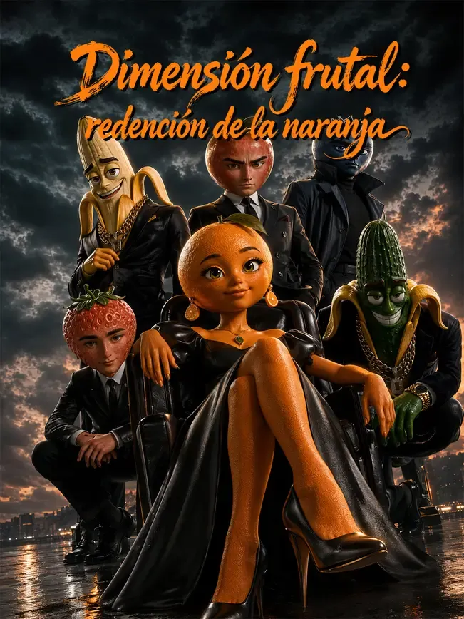 Dimensión frutal: redención de la naranja — póster