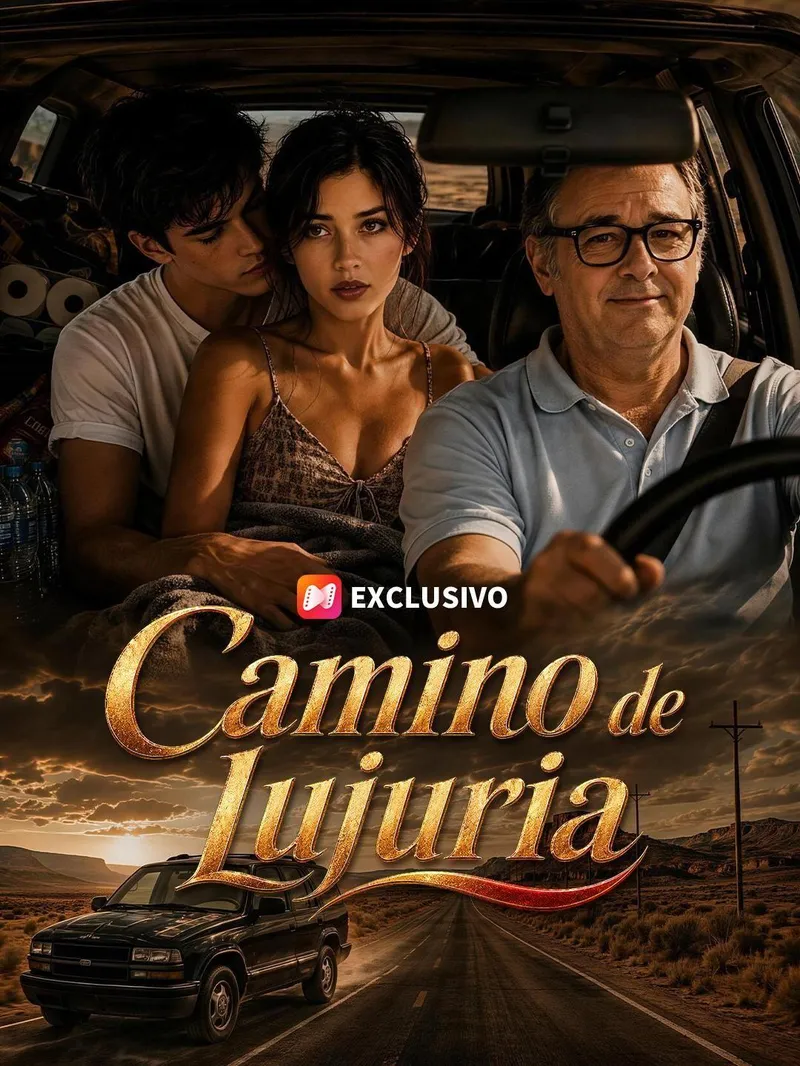 (Doblado) Camino de lujuria — póster