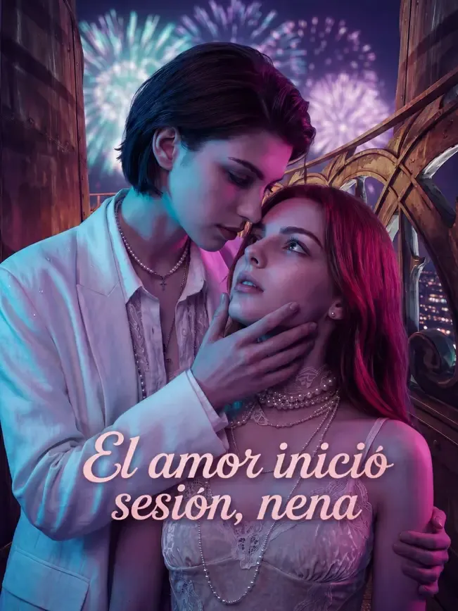 (Doblado) El amor inició sesión, nena — póster