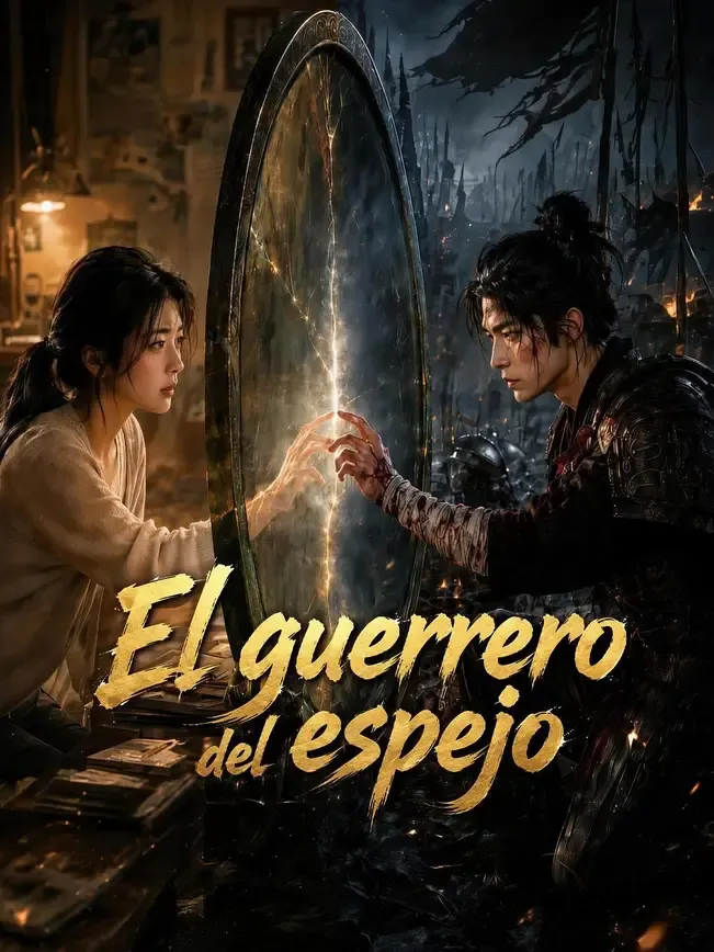 (Doblado) El guerrero del espejo — póster