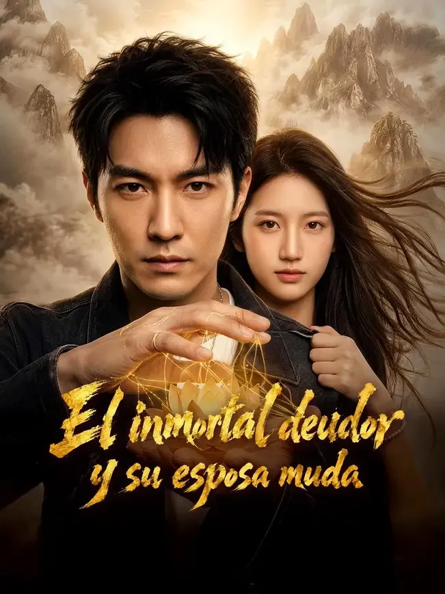 (Doblado) El inmortal deudor y su esposa muda — póster
