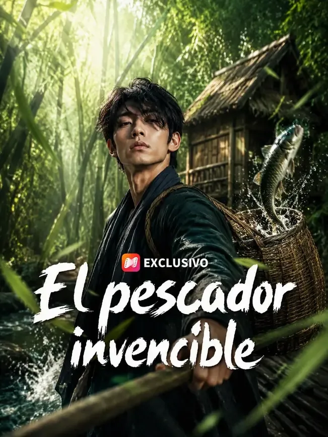 (Doblado) El pescador invencible — póster