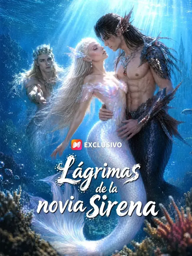 (Doblado) Lágrimas de la novia sirena — póster