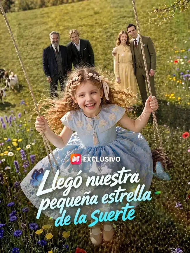 (Doblado) Llegó nuestra pequeña estrella de la suerte — póster