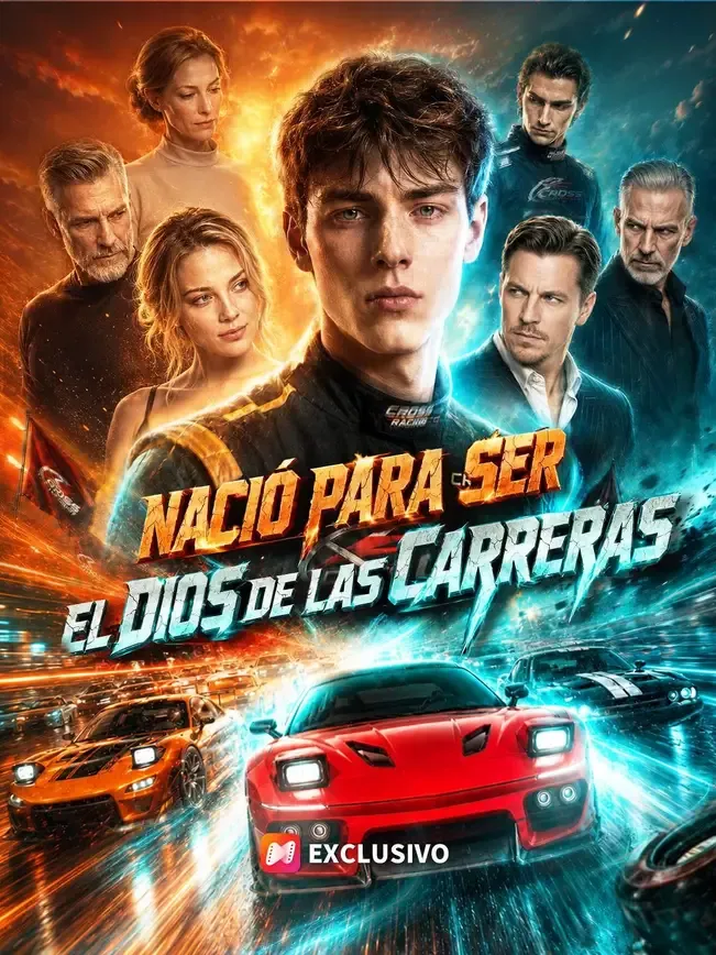 (Doblado) Nació para ser el Dios de las Carreras — póster