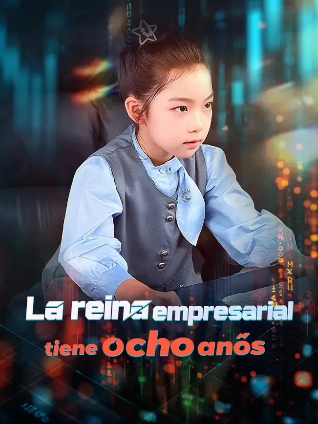 (Doblado)La reina empresarial tiene ocho años