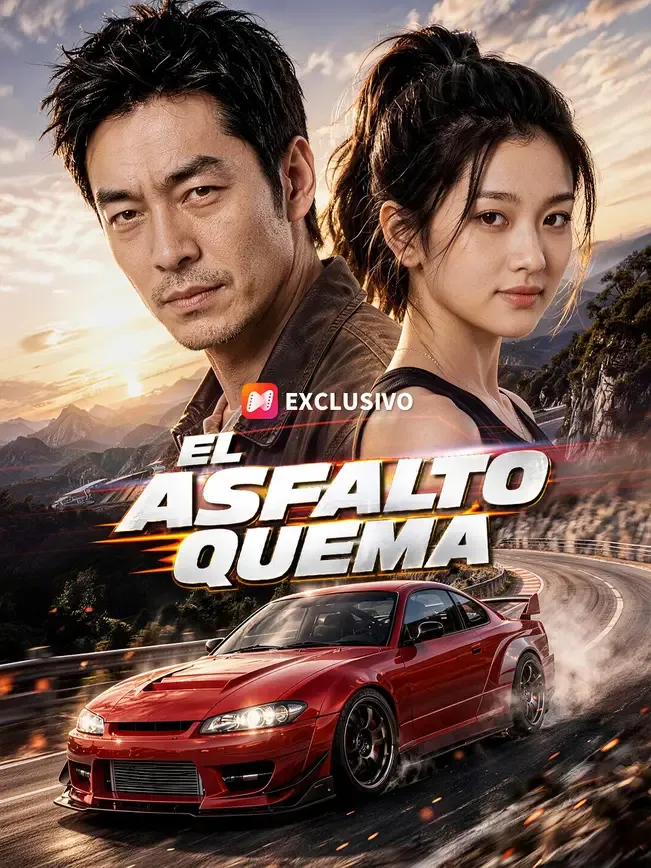 El asfalto quema — póster