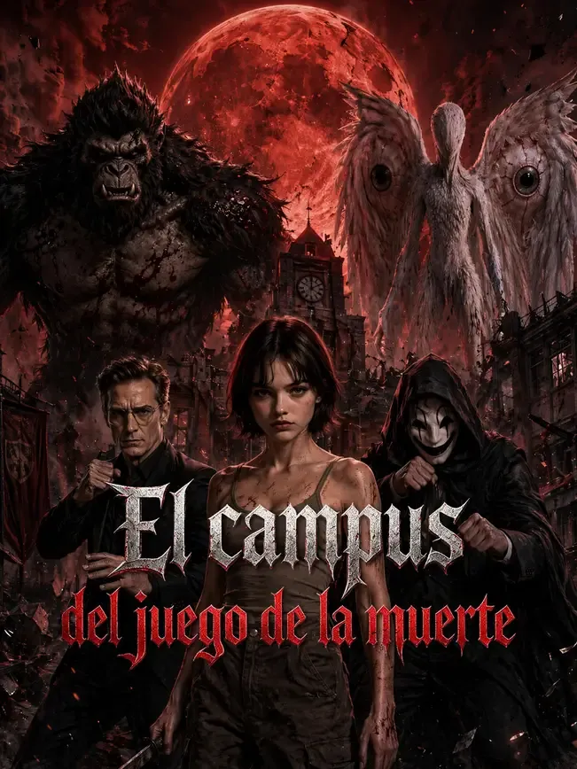 El campus del juego de la muerte — póster