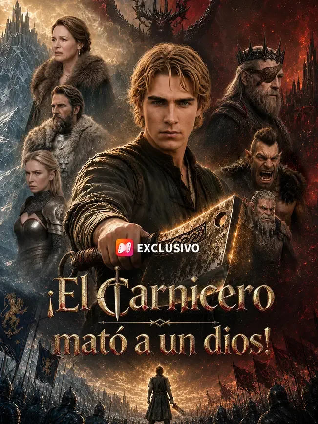 ¡El carnicero mató a un dios! — póster
