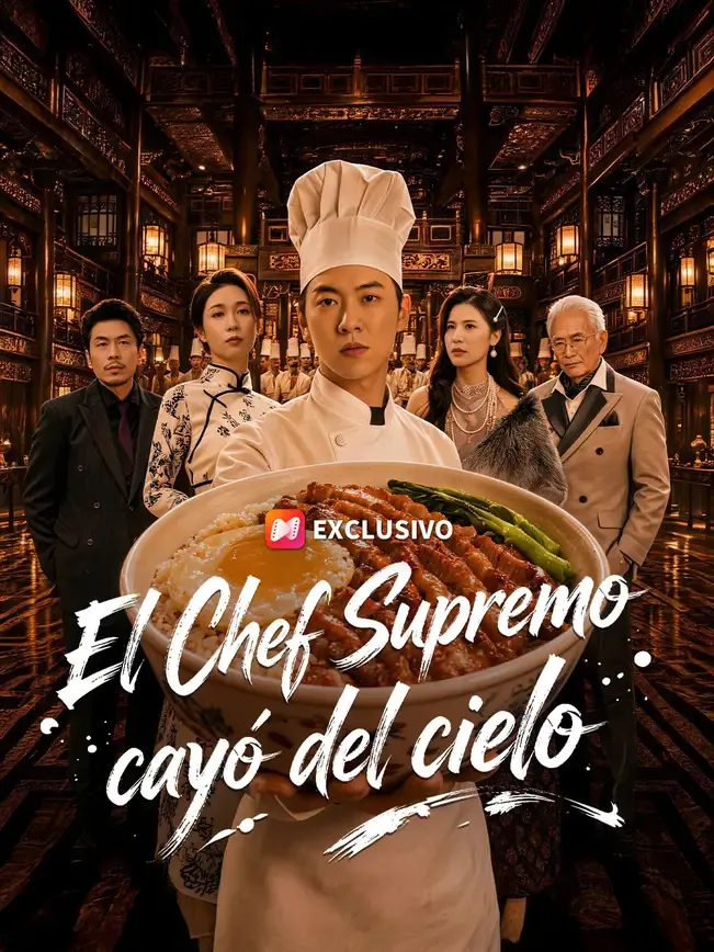 El Chef Supremo cayó del cielo — póster