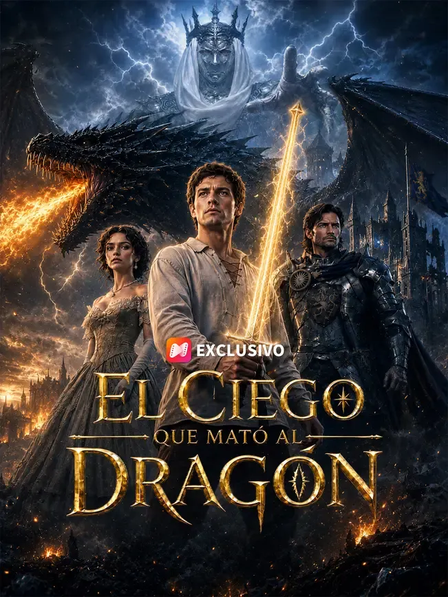 El ciego que mató al dragón — póster