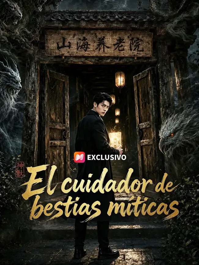 El cuidador de bestias míticas — póster
