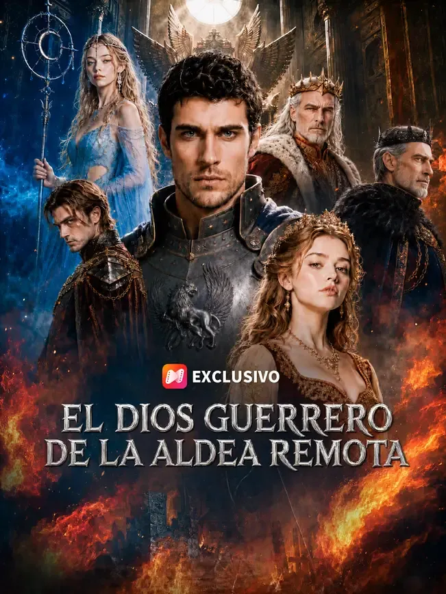 El dios guerrero de la aldea remota — póster