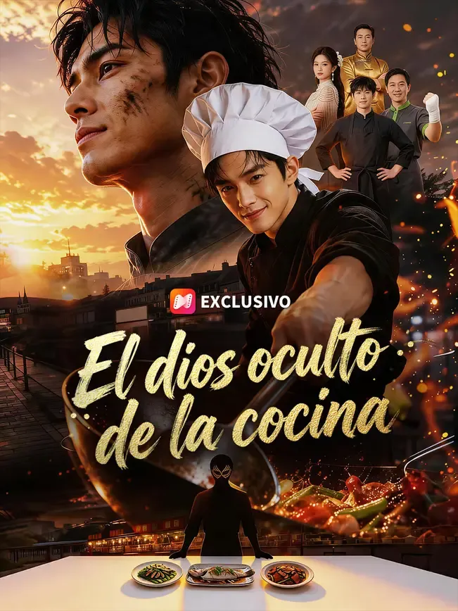 El dios oculto de la cocina — póster