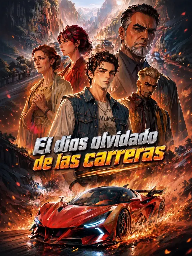 El dios olvidado de las carreras — póster