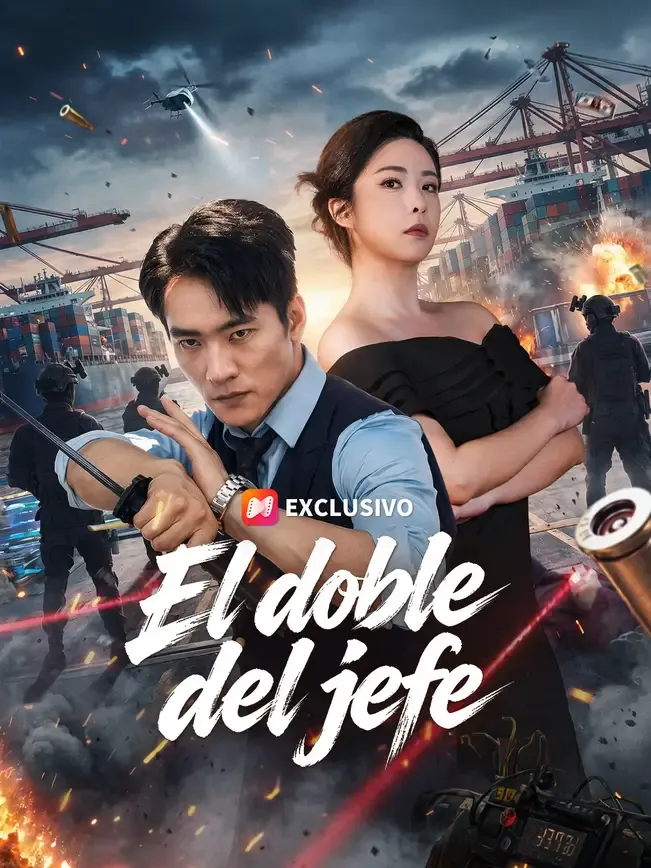 El doble del jefe — póster