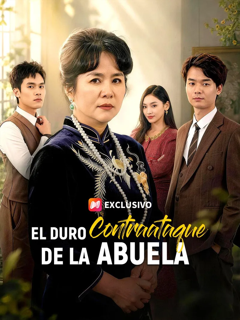 El duro contraataque de la abuela — póster