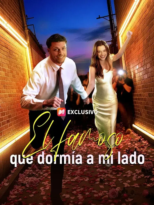 El famoso que dormía a mi lado — póster