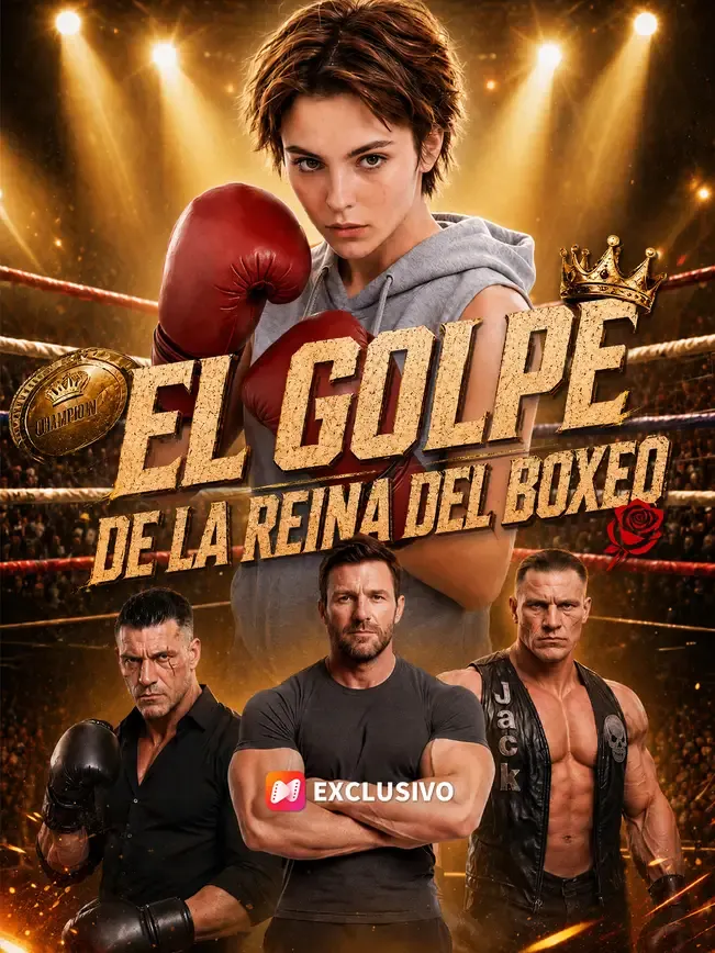 El golpe de la reina del boxeo — póster