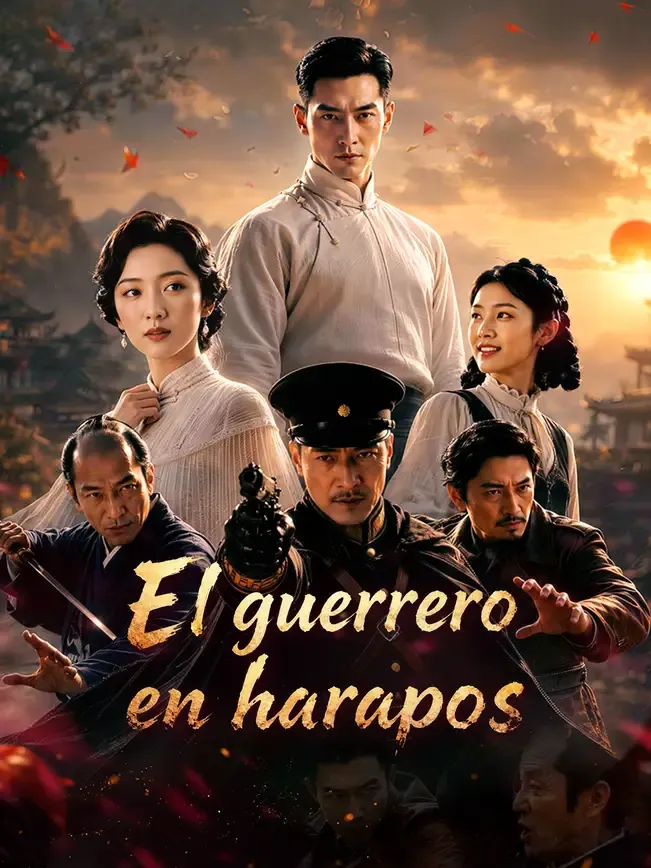 El guerrero en harapos — póster