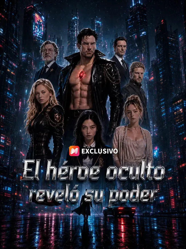 El héroe oculto reveló su poder — póster