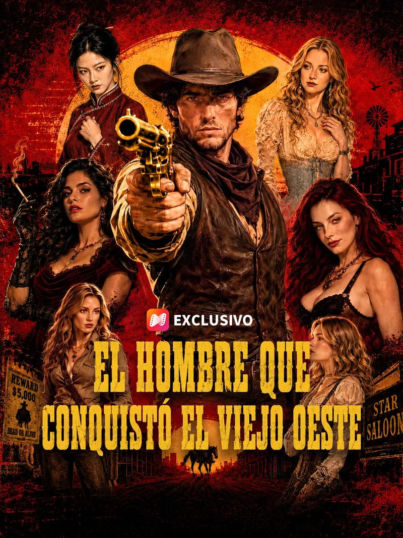 El hombre que conquistó el Viejo Oeste — póster