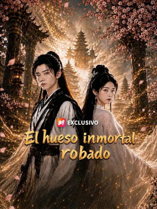 El hueso inmortal robado — póster