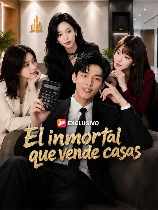 El inmortal que vende casas — póster