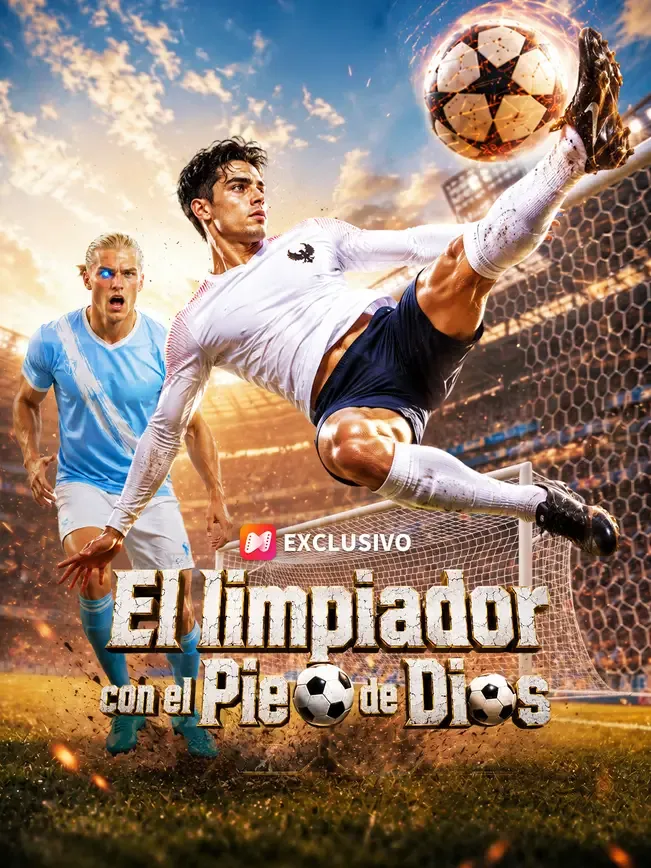 El limpiador con el Pie de Dios — póster