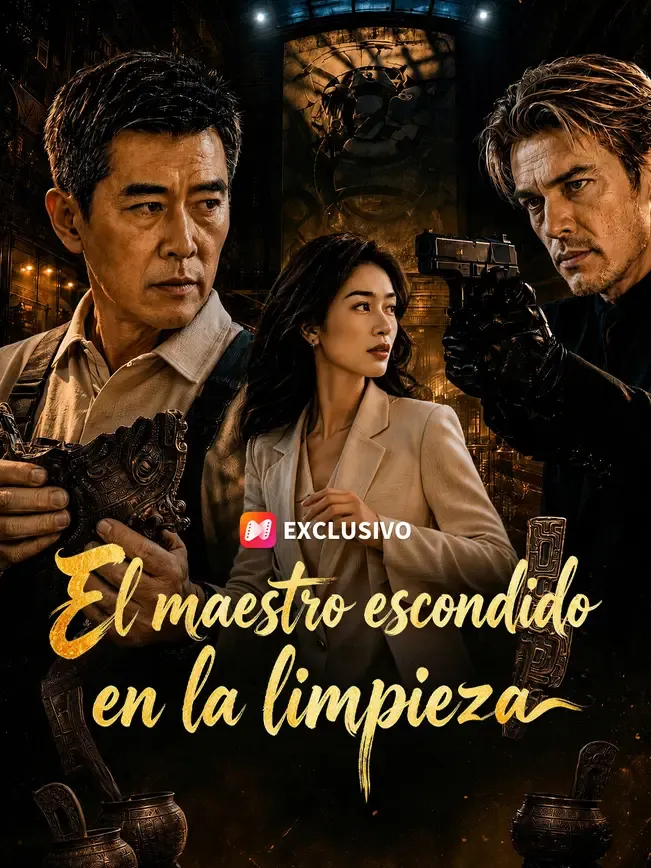 El maestro escondido en la limpieza — póster