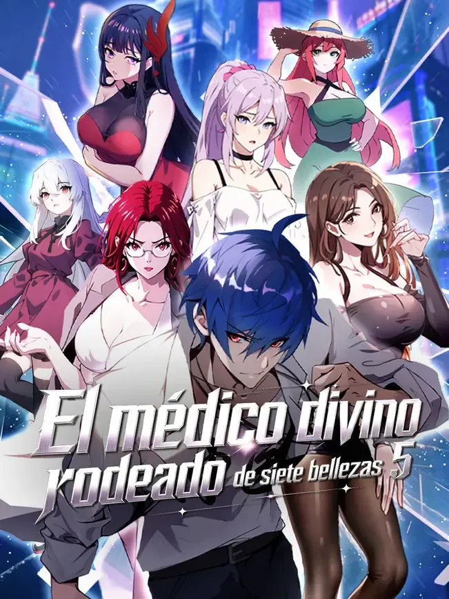 El médico divino rodeado de siete bellezas 5 — póster