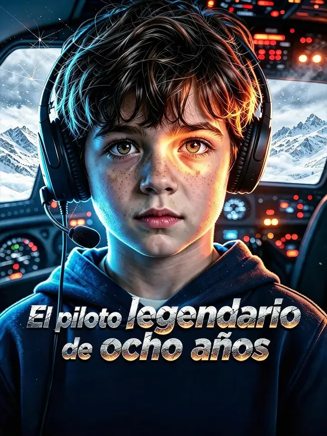El piloto legendario de ocho años — póster
