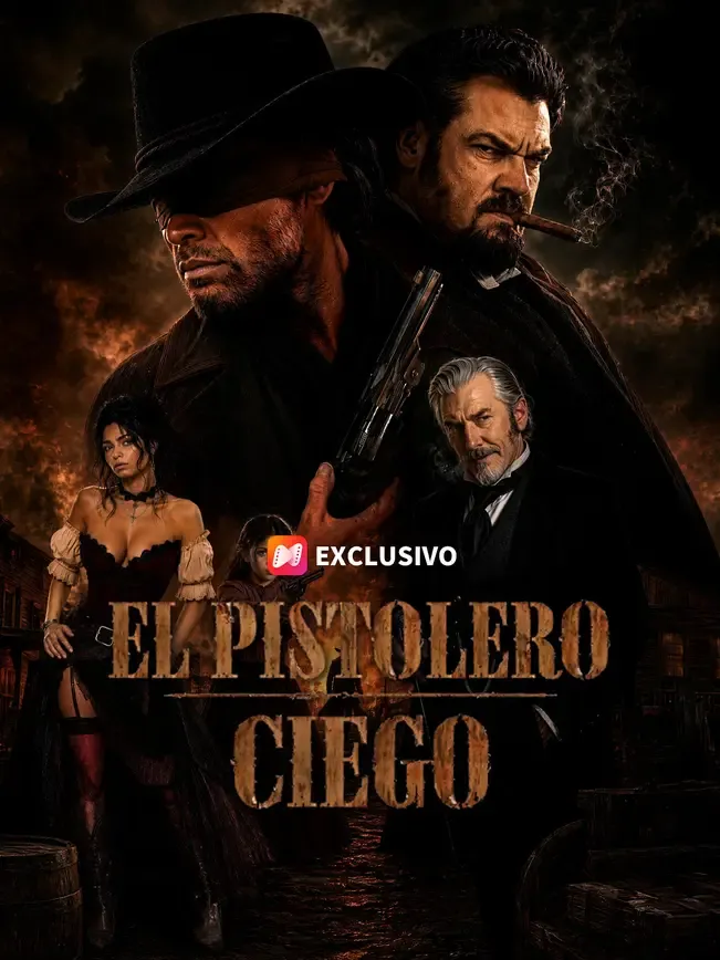 El pistolero ciego — póster