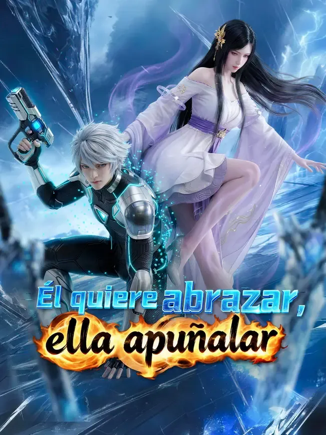 Él quiere abrazar, ella apuñalar