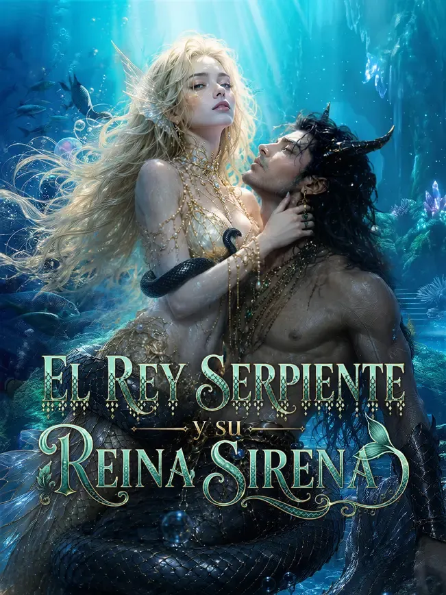 El rey de las serpientes y su reina sirena — póster