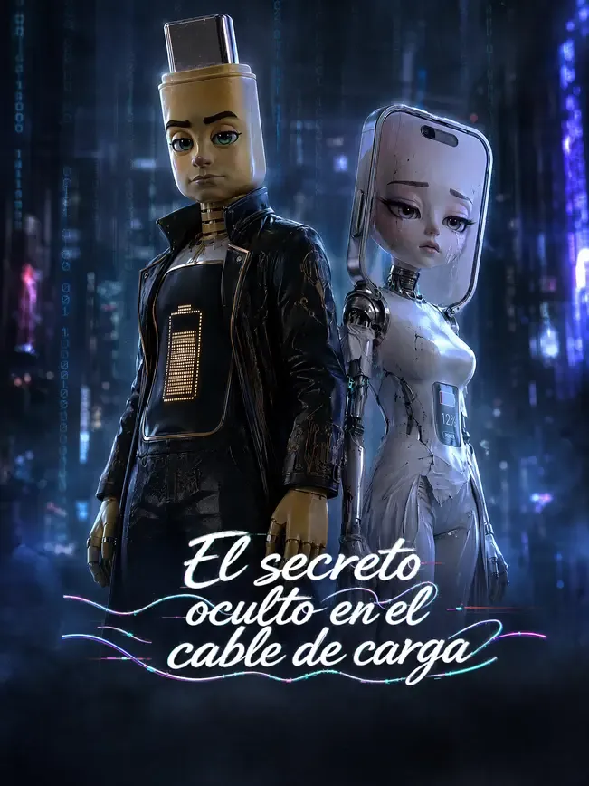 El secreto oculto en el cable de carga — póster