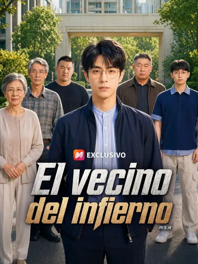 El vecino del infierno — póster