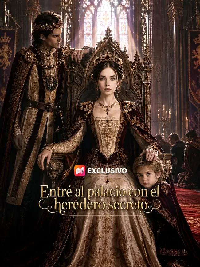 Entré al palacio con el heredero secreto — póster