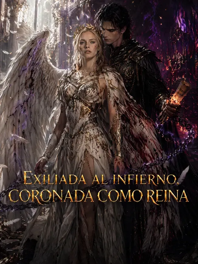 Exiliada al infierno, coronada como reina — póster