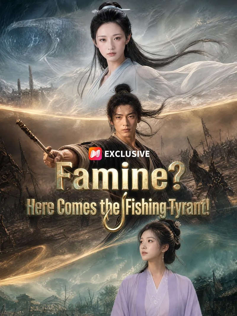 Famine? Here Comes the Fishing Tyrant! — poster