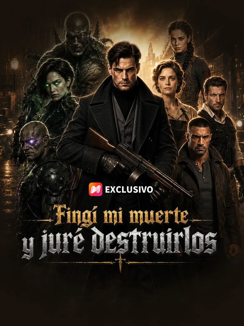 Fingí mi muerte y juré destruirlos — póster
