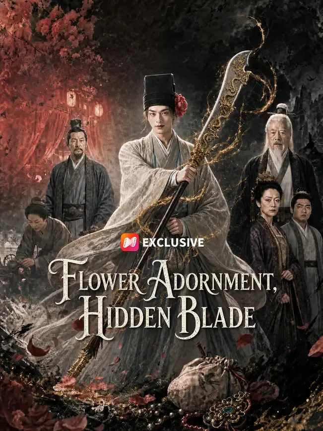 Flower Adornment, Hidden Blade — poster