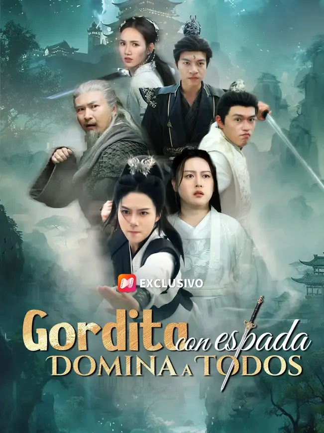 Gordita con espada domina a todos