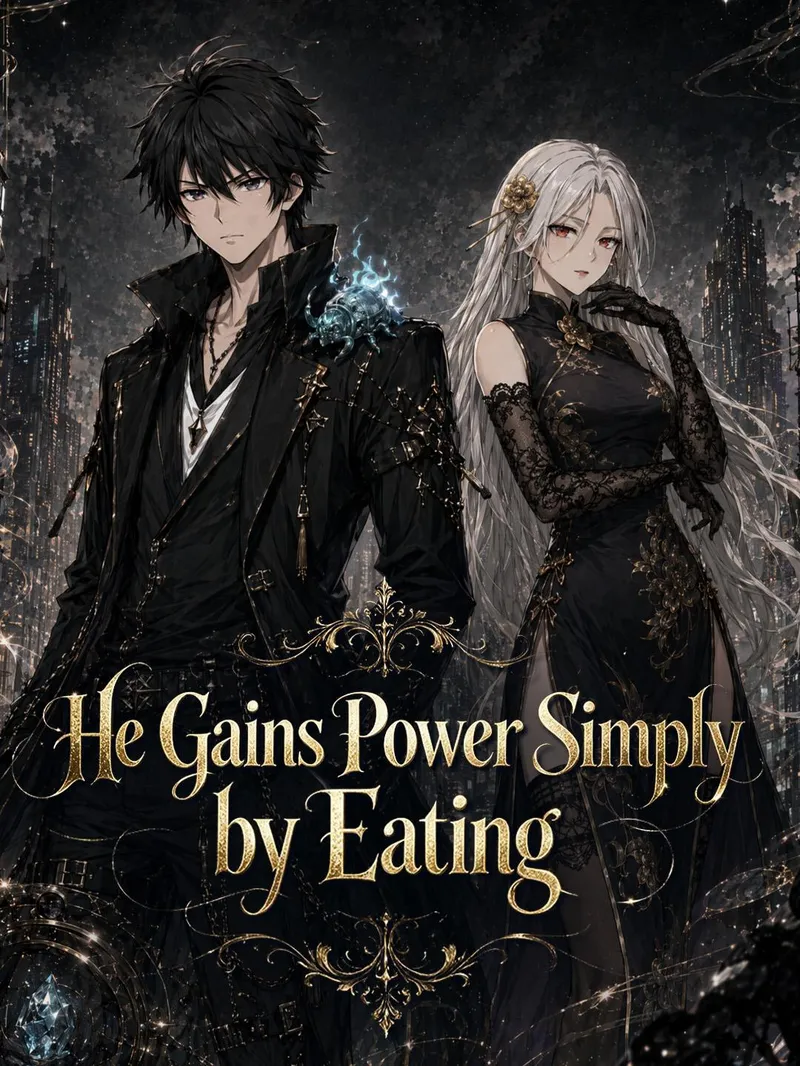 He Gains Power Simply by Eating — poster
