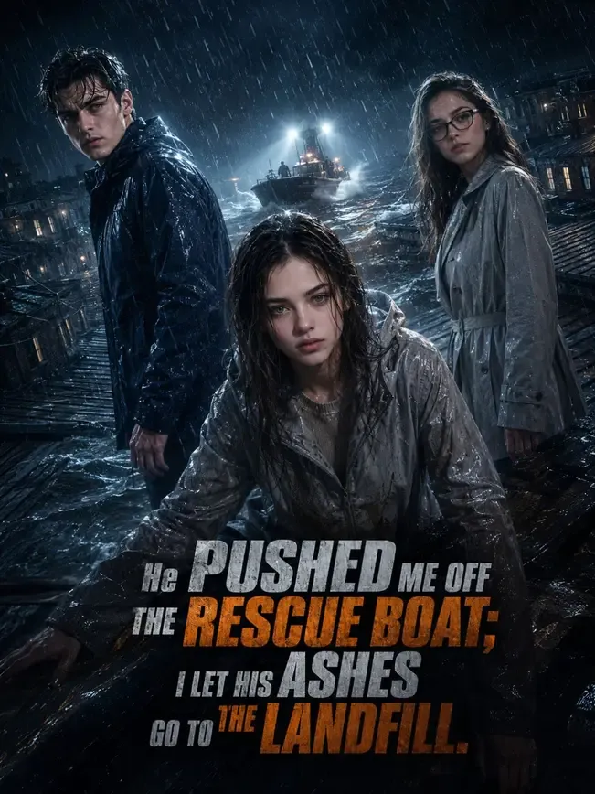 He pushed me off the rescue boat I let his ashes go to the landfill