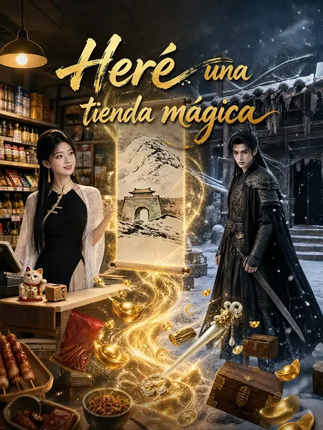 Heredé una tienda mágica — póster