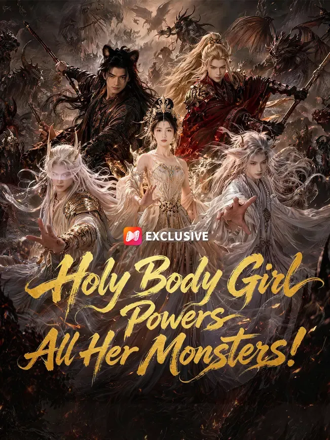 Holy Body Girl Powers All Her Monsters! — poster