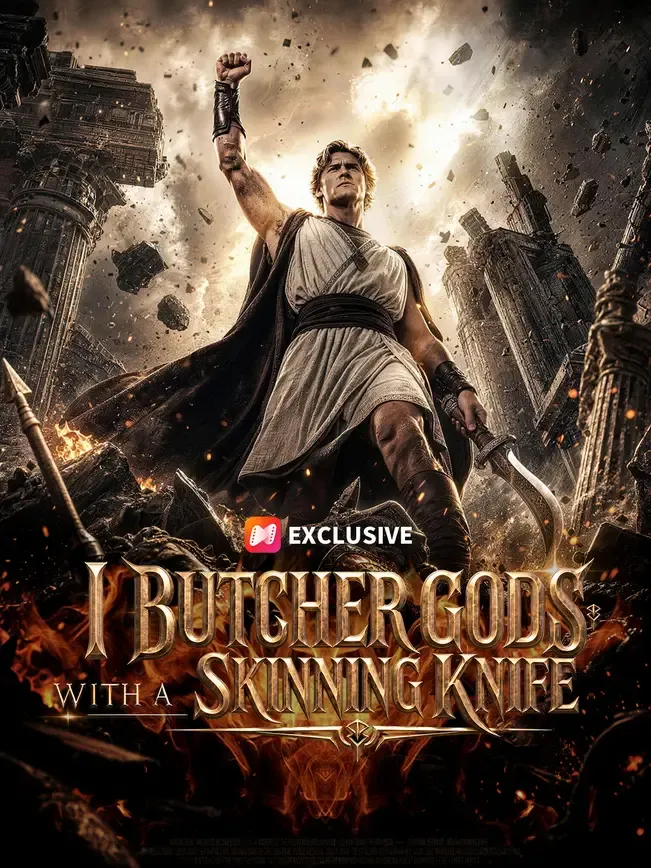 I Butcher Gods with a Skinning Knife — poster