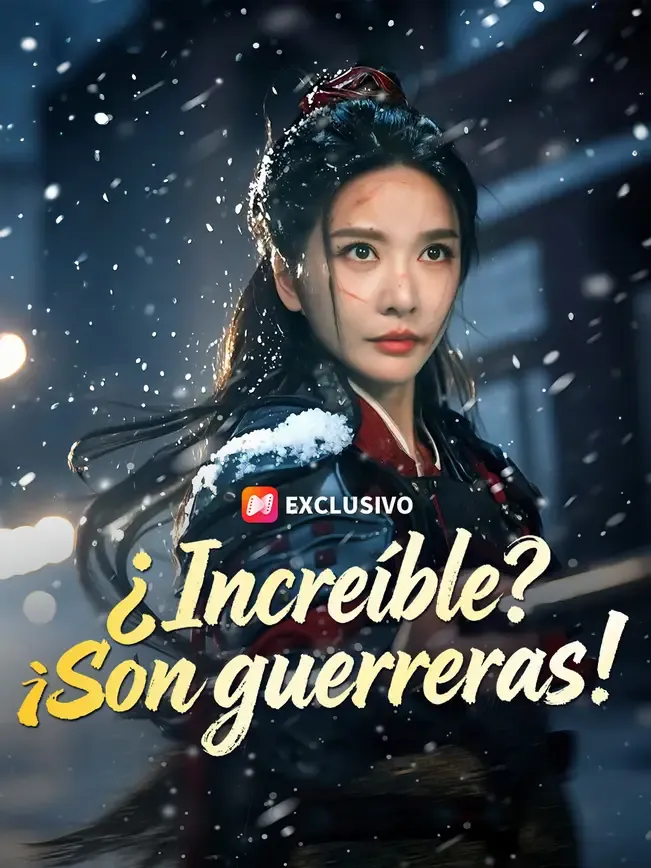 ¿Increíble? ¡Son guerreras! — póster